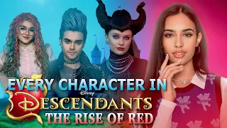 Descendants 4! Every Character in Descendants The Rise of Red! So Far! Descendants: The Rise of Red