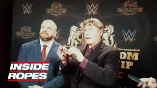 WWE UK Championship Tournament Night One Press Conference with Triple H & William Regal - FULL