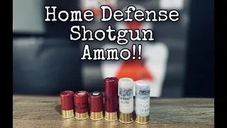 The Best Shotgun Ammo|| For Home Defense