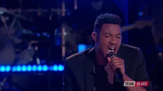 The Voice 2016 Joe Maye   Live Playoffs Long Train Runnin'