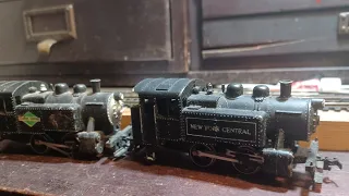 Mantua HO scale restoration and projects little booster steam engine