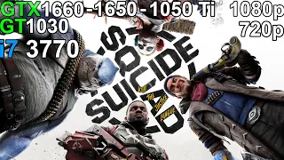 Suicide Squad Kill The Justice League  - GTX 1660 - GTX 1650 - GTX 1050 Ti - GT 1030  i7 3770