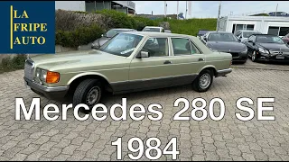 Cette 280 SE de 1984 est géniale !