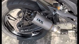 Zontes 125 G1 with IXIL RC Exhaust (full system)