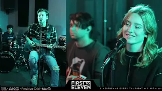 First To Eleven- Numb- Linkin Park Acoustic Cover (livestream)