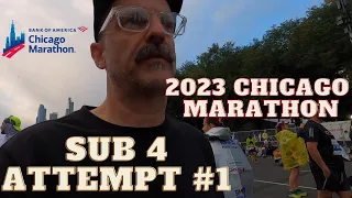 Chicago Marathon 2023 - Can I run my first sub 4 hour marathon?