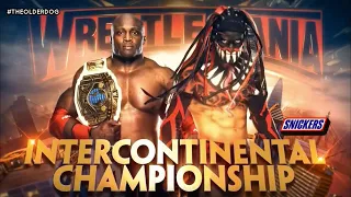 WWE 2K19 the demon Finn Balor vs Bobby Lashley intercontinental championship