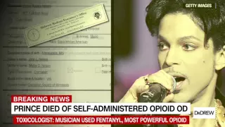 Prince died from an opioid overdose, medical examiner says