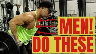 The ONLY 5 Exercises Men Need To Build Muscle (MUST WATCH!)