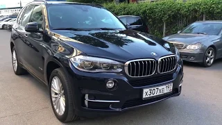 Знакомство и видеообзор BMW X5 III (F15) 35i 3.0 AT (306 л.с.) 4WD. Машина в продаже 2250000 руб.