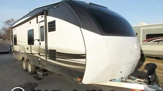 (Sold) HaylettRV.com - 2016 Ford 28FBA Front Bathroom Toy Hauler Travel Trailer