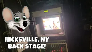 Chuck E. Cheese Hicksville, NY - Back Stage!