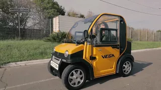 Mini Electric Car Vega Mario. Обзор мини электромобиля Vega Mario от Авто Темы.