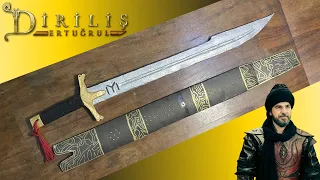 THE SWORD OF ERTUGRUL GHAZI MAKING WITH CARDBOARD | IYI | CREATIONS OF TAHA