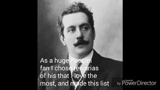 My Top 10 Puccini Arias