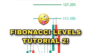 How to Draw Fibonacci Extension & Expansion Levels For Trading!🔥 #shorts