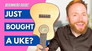 Your FIRST ukulele lesson - a complete beginners guide! Learn TEN songs!