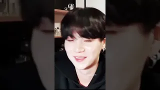 BTS Suga's Reaction When You Say " I Love You" 💓#btso0 #armyo0 #shorts