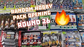 Random Football Card Hobby Pack Opening Round 26! 🔥🔥🔥