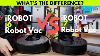 iRobot i6 vs i7 Robot Vacuum: WHAT'S DIFFERENT?