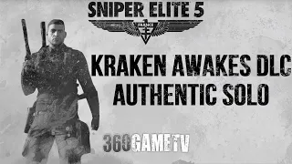 Sniper Elite 5 Kraken Awakes DLC Authentic Walkthrough SOLO - Mission 14 - STEALTH / Non-Lethal