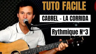 TUTO GUITARE FACILE Francis Cabrel - La corrida POUR DÉBUTANT