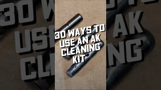 30 Ways To Use an AK Cleaning Kit #Shorts