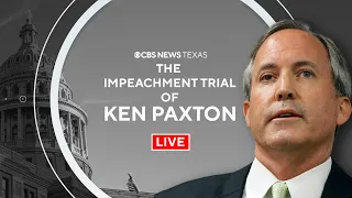 Ken Paxton impeachment trial live stream day 3