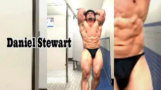 Daniel Stewart Flexing Muscle