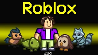 NEW Among Us ROBLOX ROLE?! (Funny Mod)