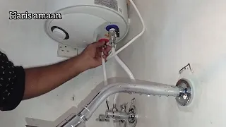 6 letter V Guard water heater installation