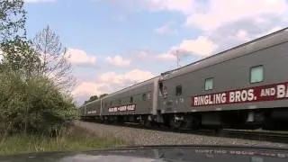 RB&BB circus train at Enon Valley, PA.