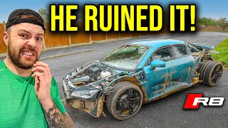 I BOUGHT A DESTROYED AUDI R8 FROM MARK MCCANN