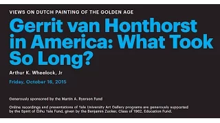 Gerrit van Honthorst in America: What Took So Long?