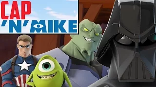 GOBLIN 'N' VADER: Cap 'n' Mike