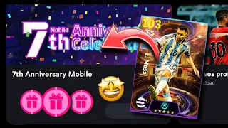 Finally !! eFootball™ 2024 Mobile 7th Anniversary Campaign Official Update 😍🔥 Free Epics, Free Coins