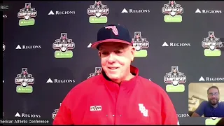 FAU Baseball vs Charlotte AAC Tournament May 24, 2024 - Coach John McCormack's WIN Presser