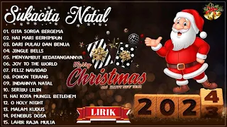 LAGU NATAL TERBARU 2023 - 2024 PALING ENAK DIDENGAR - GITA SORGA BERGEMA (LIRIK) || SELAMAT NATAL