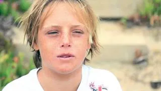 LEVI SLAWSON 11 YEARS OLD SURFER