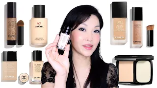 ✨7 CHANEL Foundations✨ Reviewed, Swatched, & Compared! (Fair to Light shades)