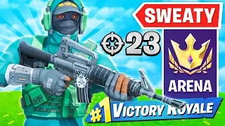 THE SWEATIEST ARENA GAME OF MY LIFE! (23 Elims)