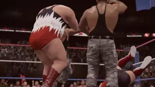 WWE 2K16 Hall of Fame Showcase Ep. 6: The Bushwackers vs. The Natural Disasters