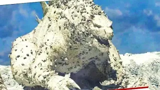 Supermassive Snow Godzilla Wakes Up  After 10,000 years mass 🔥👌 entry 🔥🔥