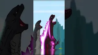 Titan vs Godzilla vs Shin Godzilla vs Iron Godzilla - Coffin Dance Song (COVER) #shorts #godzilla