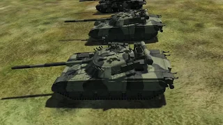 Стрельба из танка на дистанцию в 5 км в DCS: Combined Arms