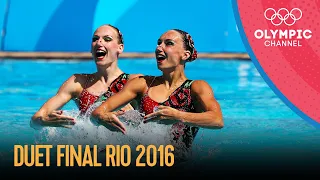 Artistic Swimming Duet Final - Free Routine | Rio 2016 Replays