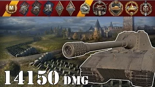 World of Tanks / Jagdpanzer E 100 .. 14150 Dmg