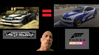 (Almost) All NFS Most Wanted Blacklist Cars in Forza Horizon 5 (With Comparison)