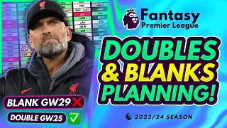 FPL GW22 WHO WILL DOUBLE & WHO WILL BLANK? 🤔 | Blank Gameweek 29 Chip Strategy Explained 2023/24