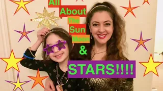 LiveStream -All about STARS explained by a 5 year old- Stars, Sun & Moon